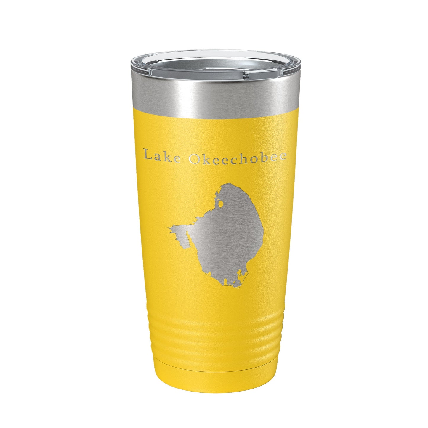 Lake Okeechobee Map Tumbler Travel Mug Insulated Laser Engraved Coffee Cup Florida 20 oz-4