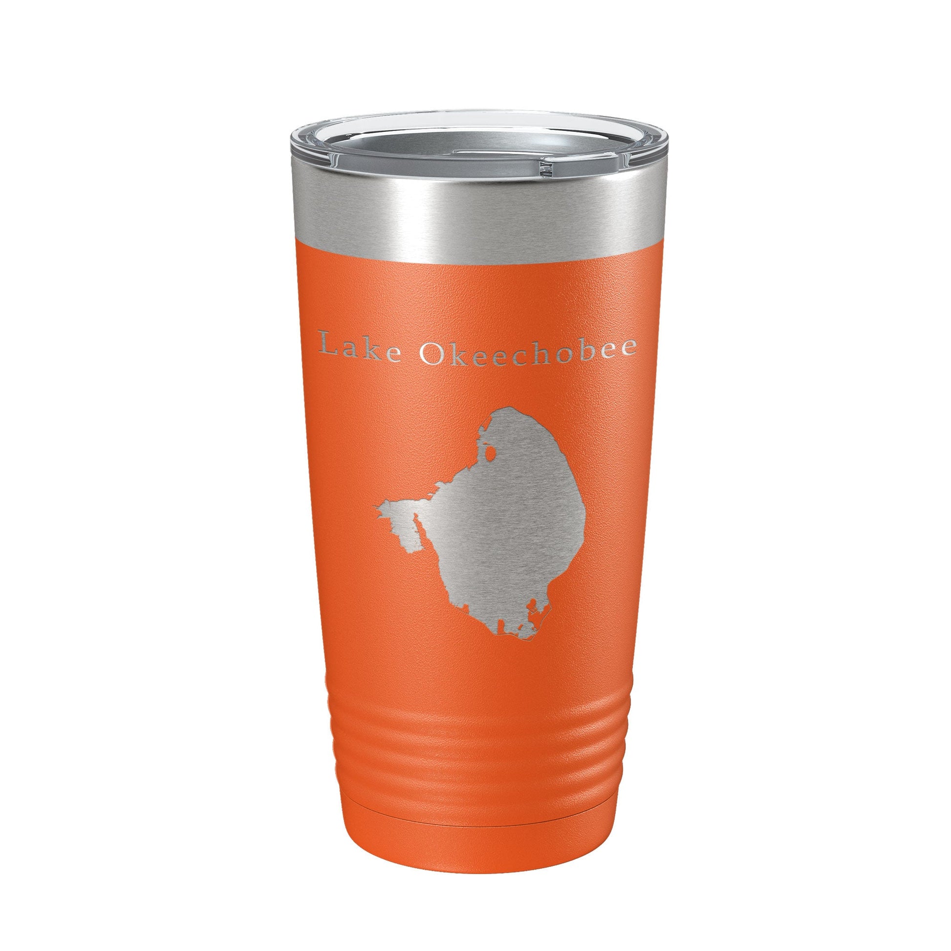 Lake Okeechobee Map Tumbler Travel Mug Insulated Laser Engraved Coffee Cup Florida 20 oz-17