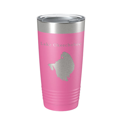 Lake Okeechobee Map Tumbler Travel Mug Insulated Laser Engraved Coffee Cup Florida 20 oz-11