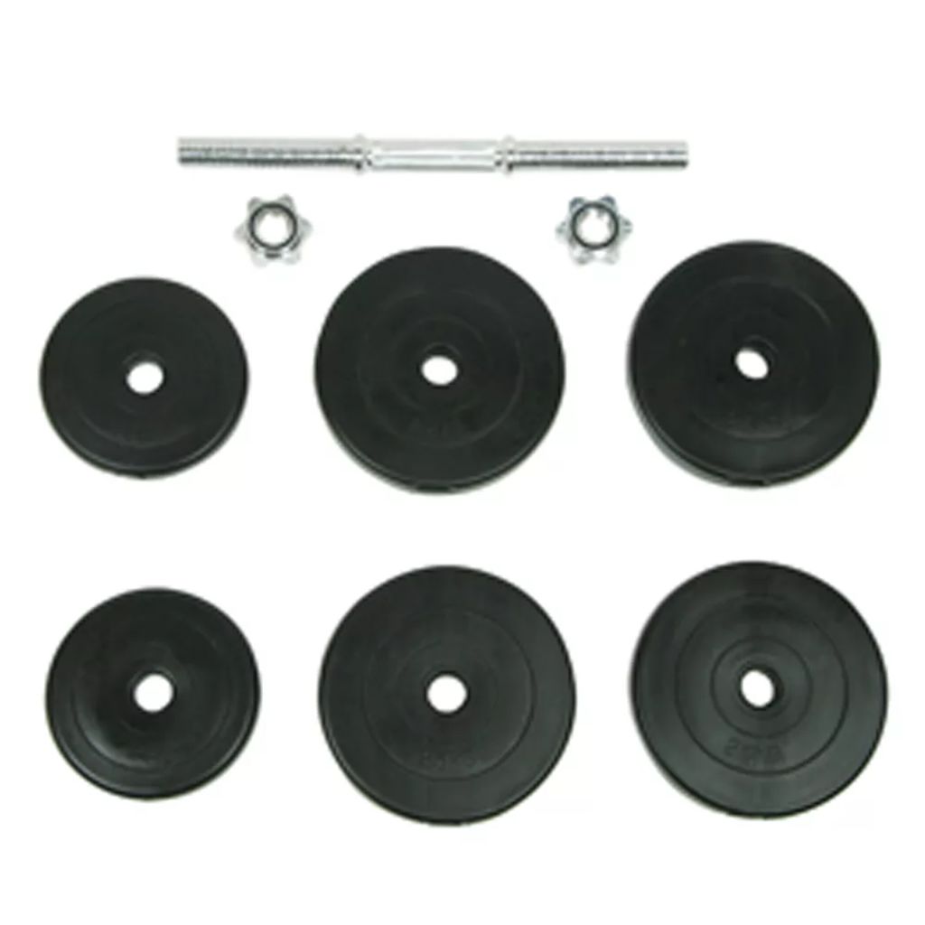 vidaXL 9 Piece Dumbbell Set 33.1 lb-1