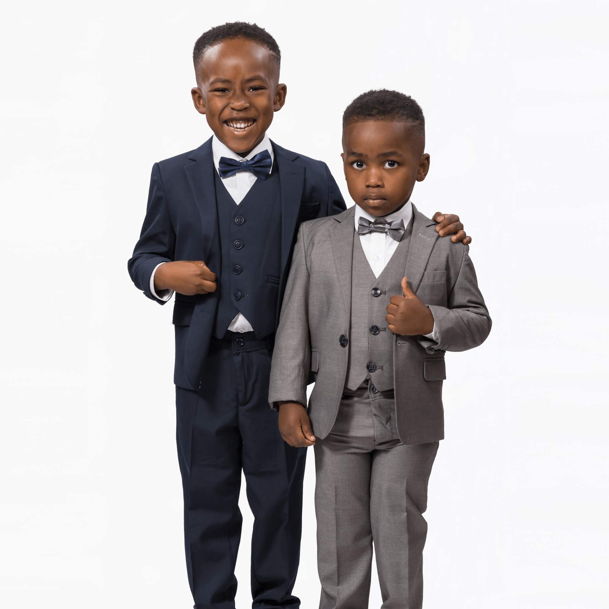 Classic Grey Boys Suit-2