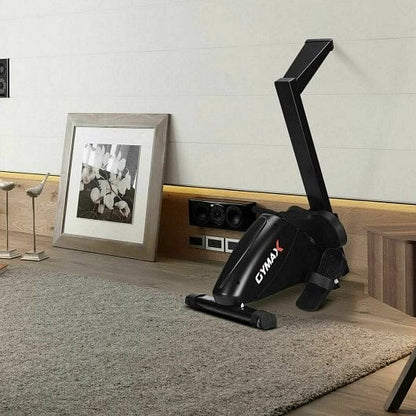Foldable Magnetic Quiet Operated Fitness Rowing Machine with 10 Level Adjustable Resistance-2