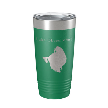Lake Okeechobee Map Tumbler Travel Mug Insulated Laser Engraved Coffee Cup Florida 20 oz-9